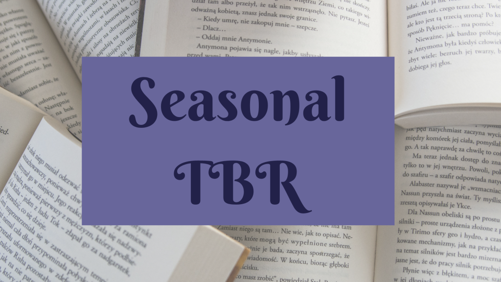 Banner for Seasonal TBR post